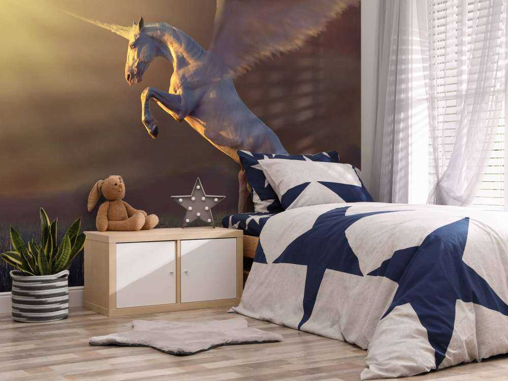 Einhorn mit Flügeln