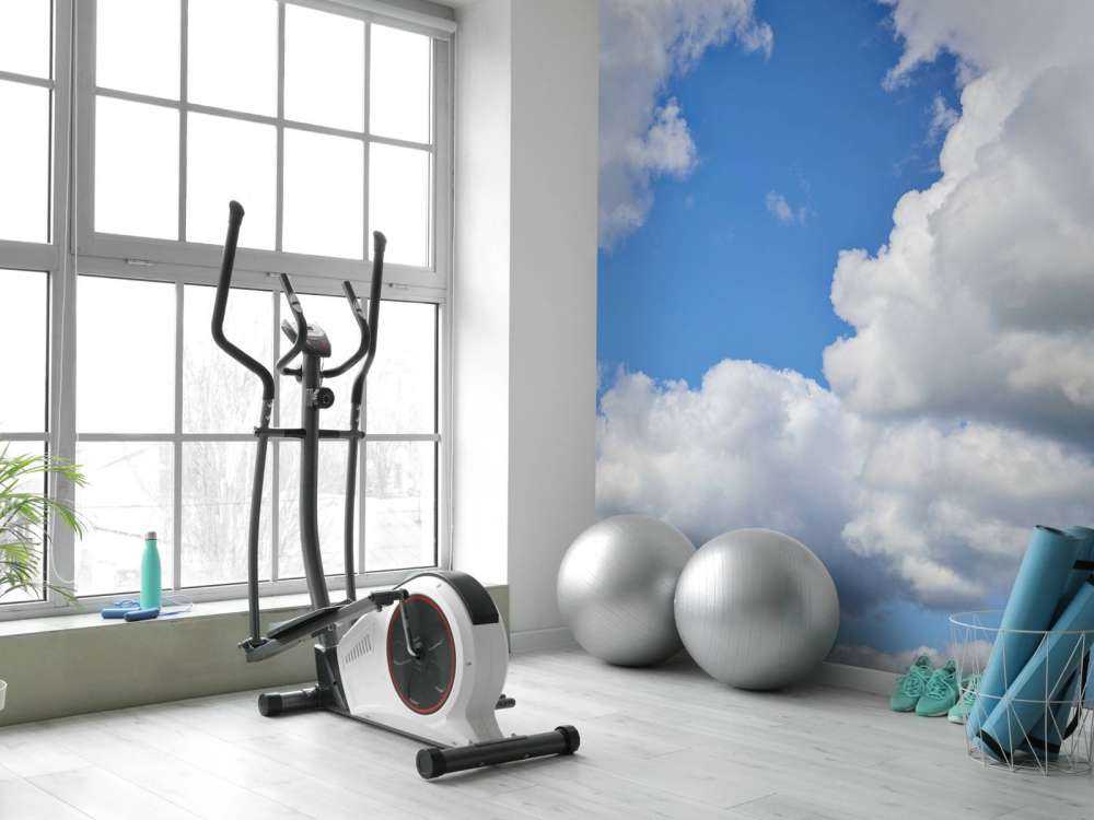 Schöne Wolken am Himmel