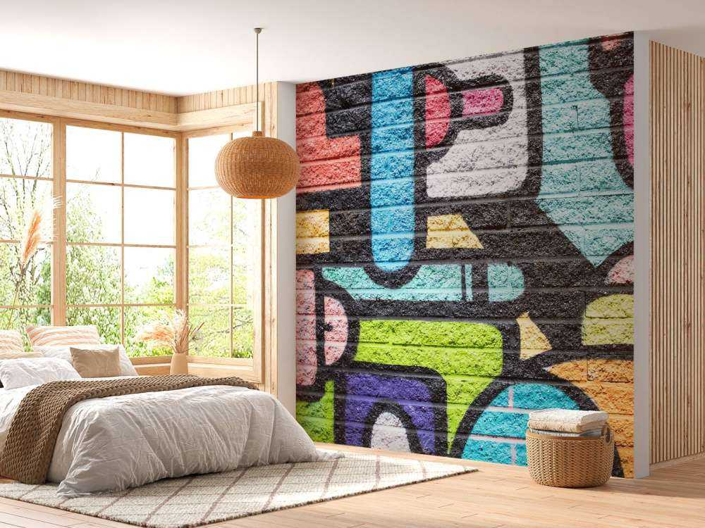 Graffiti-Wand