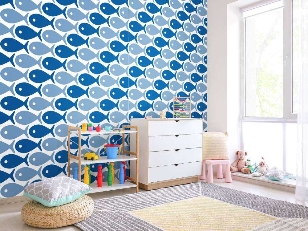 Blaue Fische