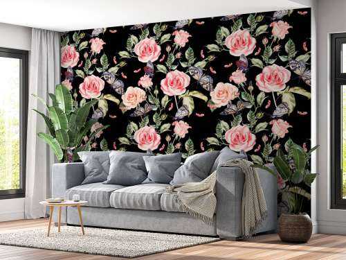 Blumen und Schmetterlinge