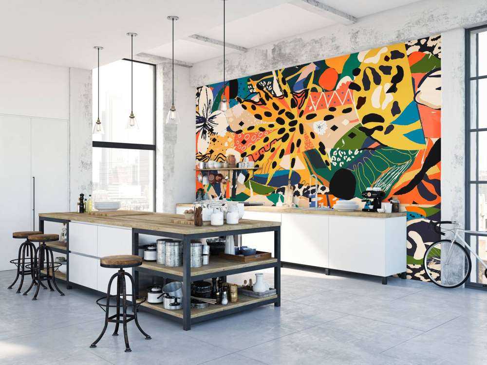 Exotische Illustration