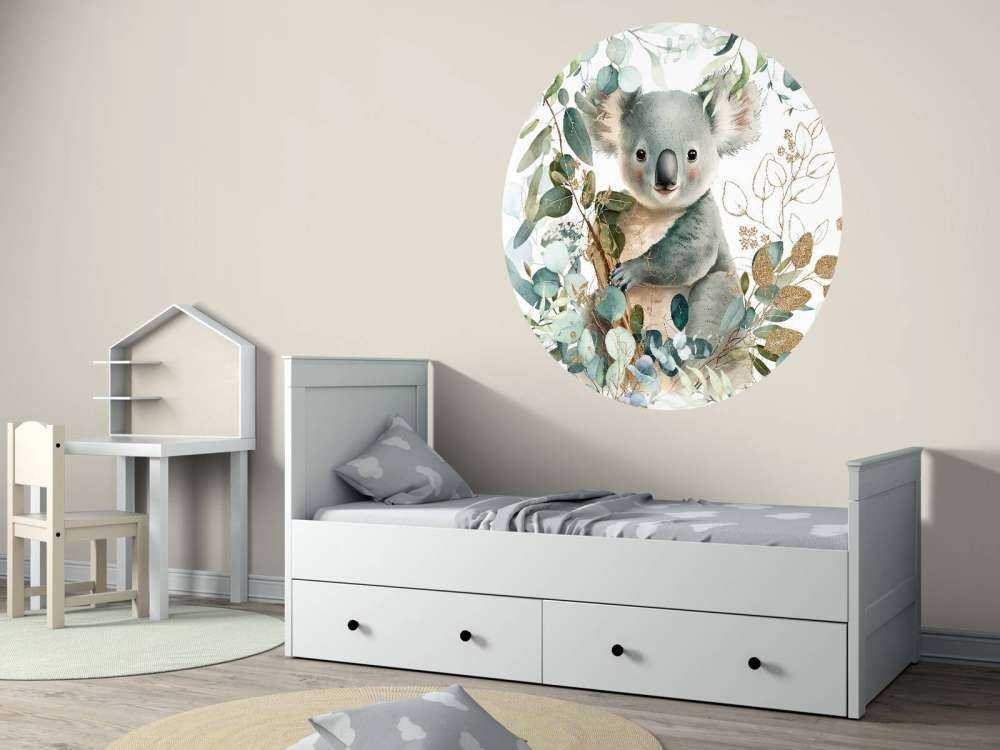 Schattiger Koala im Eukalyptus