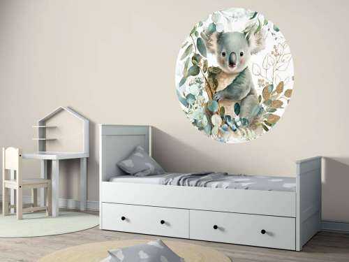 Schattiger Koala im Eukalyptus