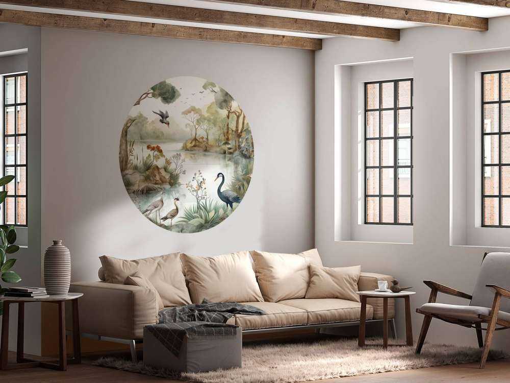 Vogelparadies am Flussufer