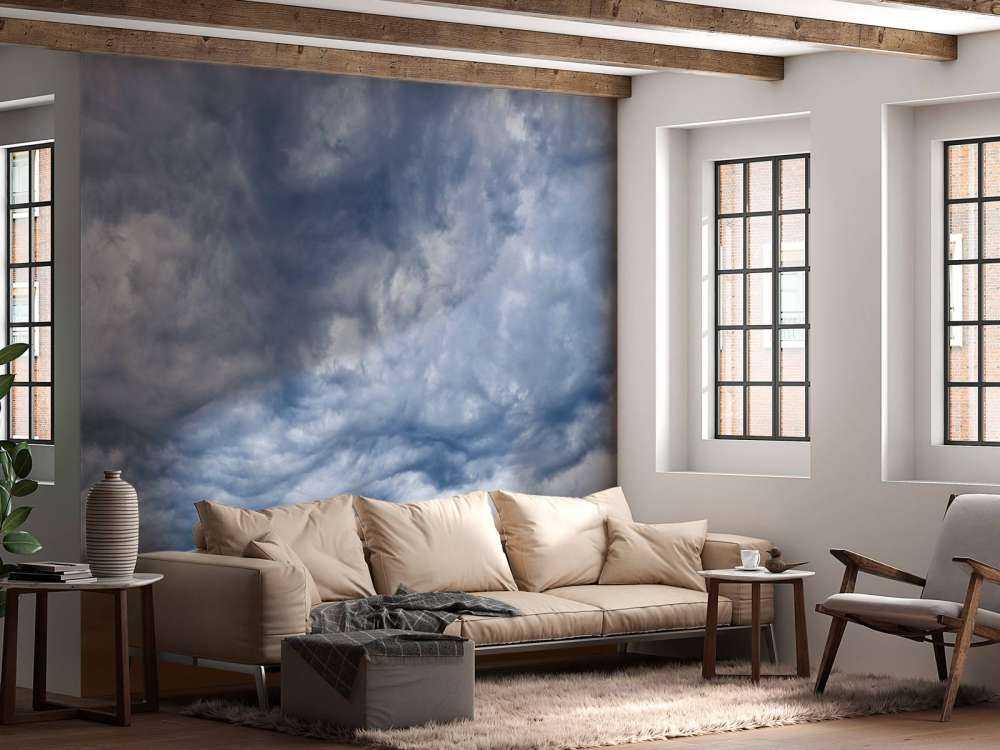 Aufwühlende Wolken