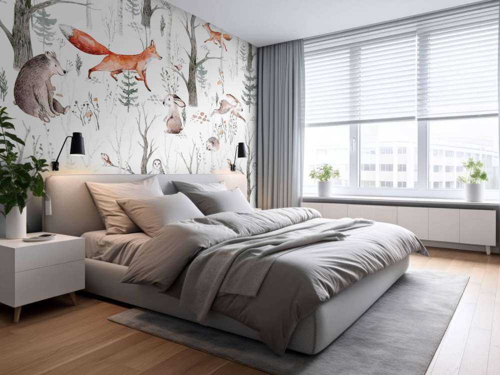 Waldgeflüster Aquarell
