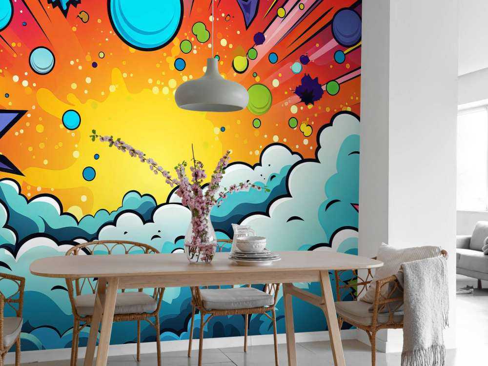 Kosmische Farbexplosion