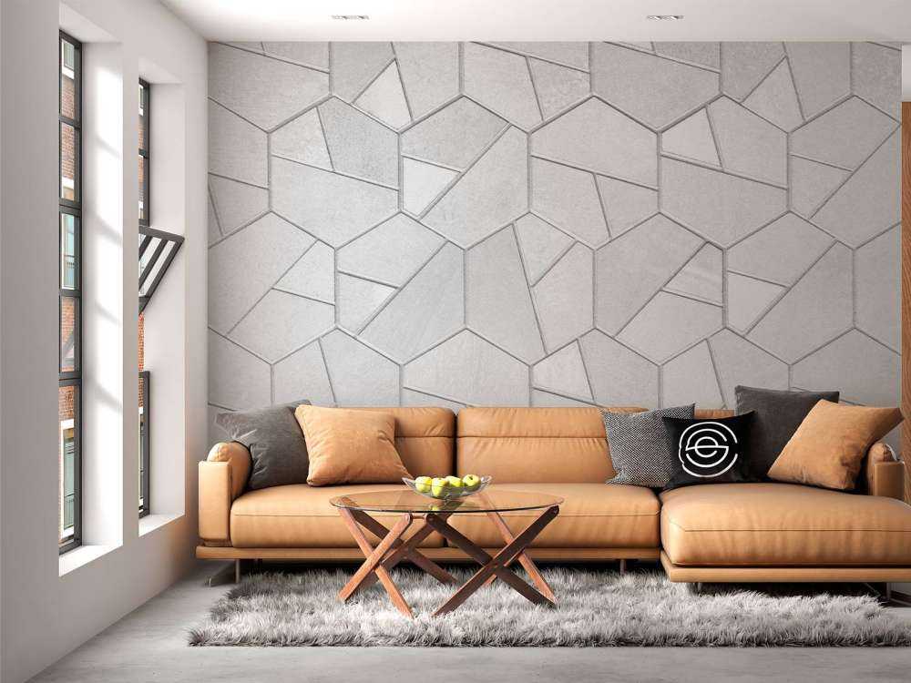 Sechseckiges Mosaik