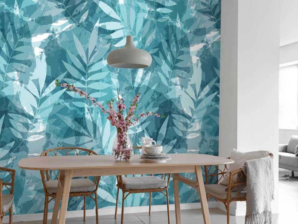 Aquarellierte Blätter