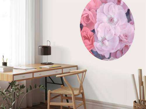 Rosa weinrote Blumen