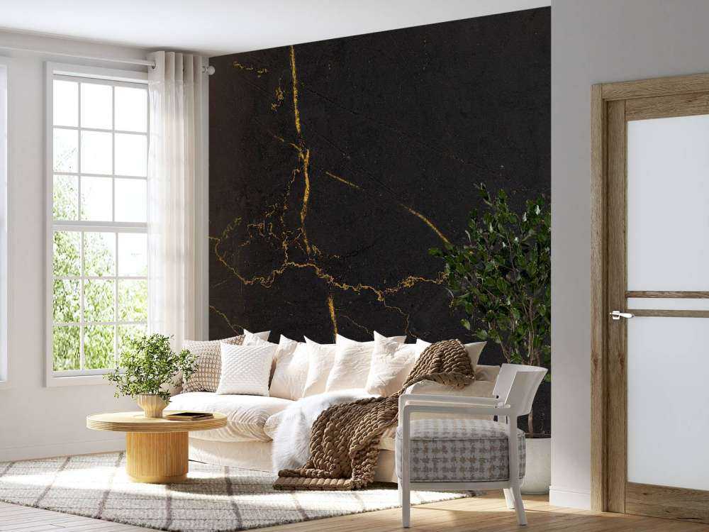 Marmor mit Gold