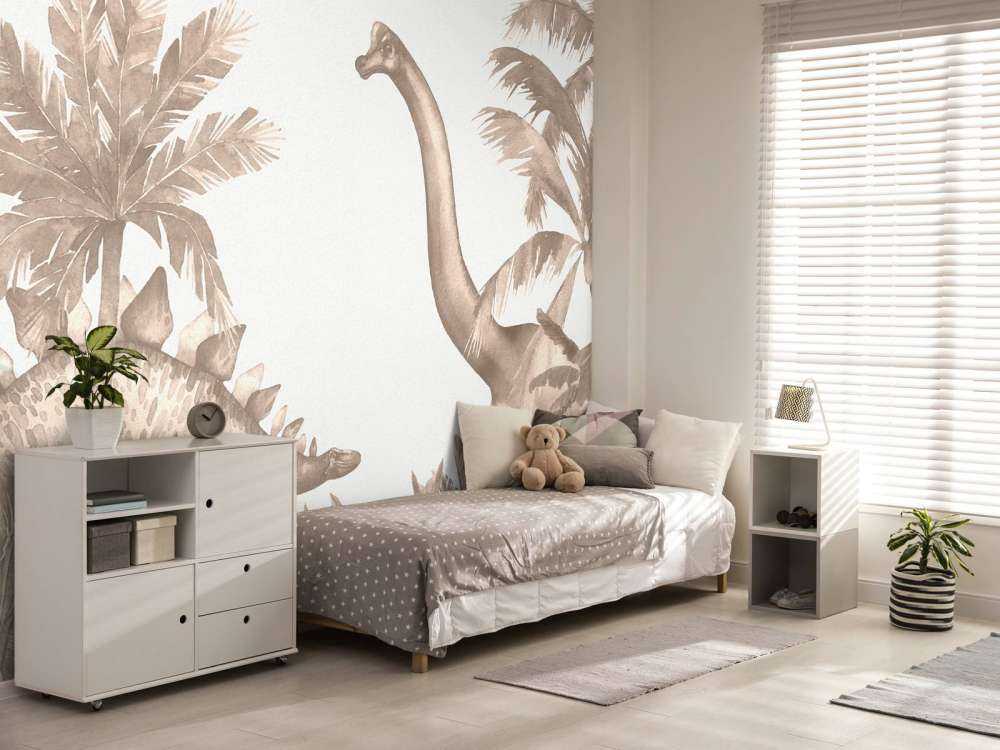 Dinosaurier in Taupe