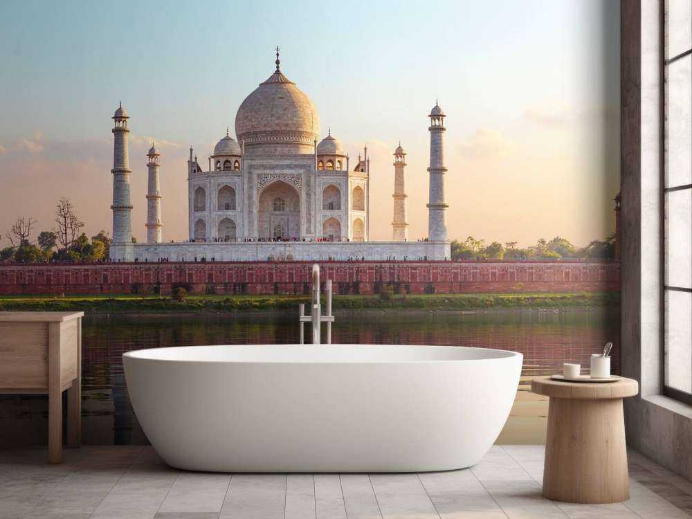 Taj Mahal am Vormittag