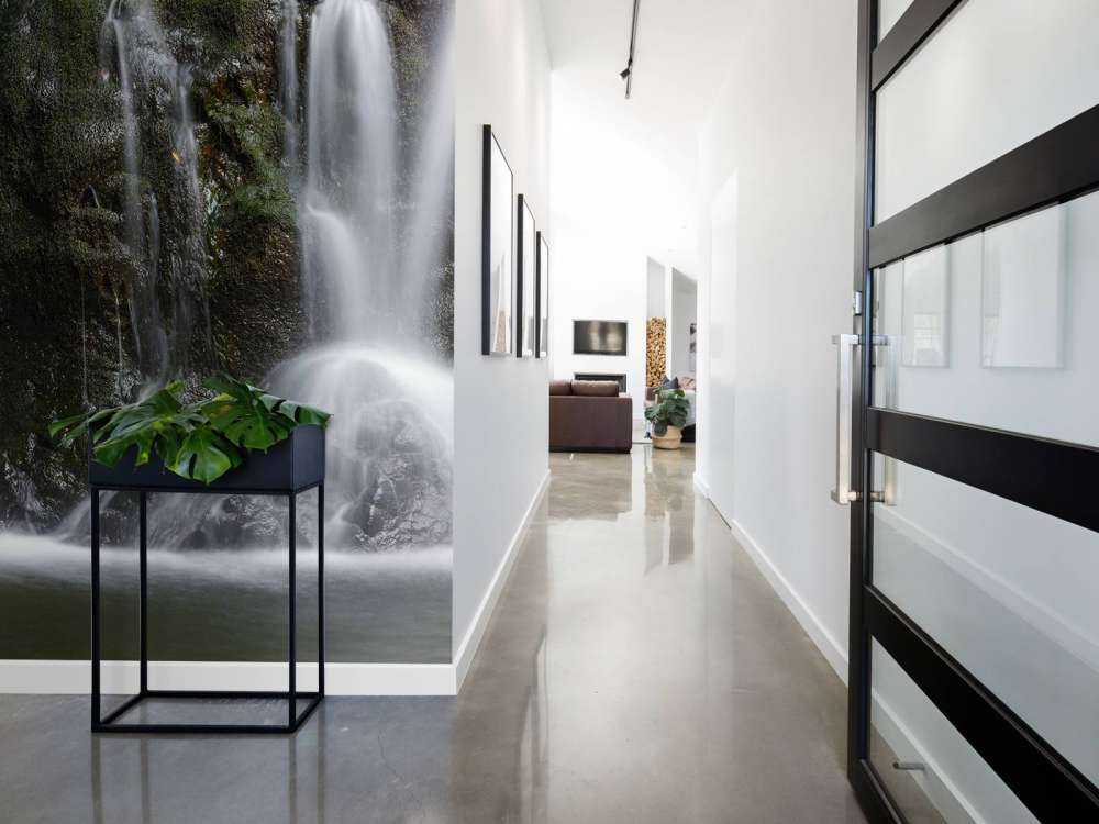 Doppelter Wasserfall