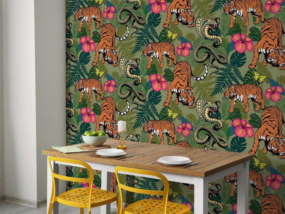 Kobras und Tiger