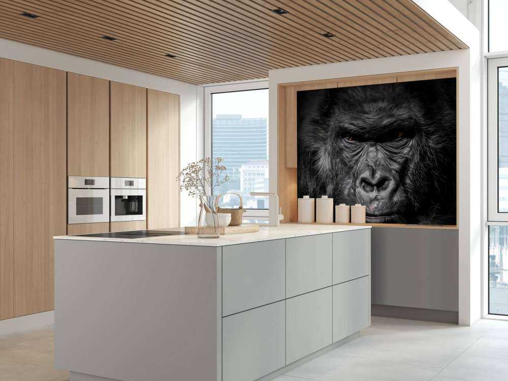 Gezeichneter Gorilla
