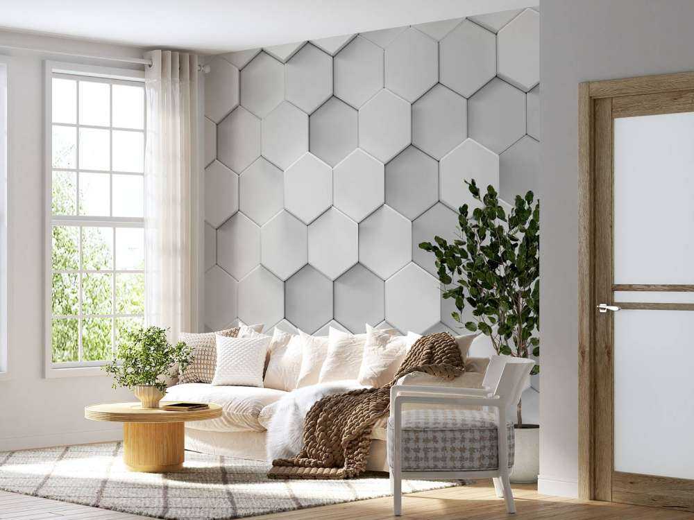 Geometrische Honigwabe