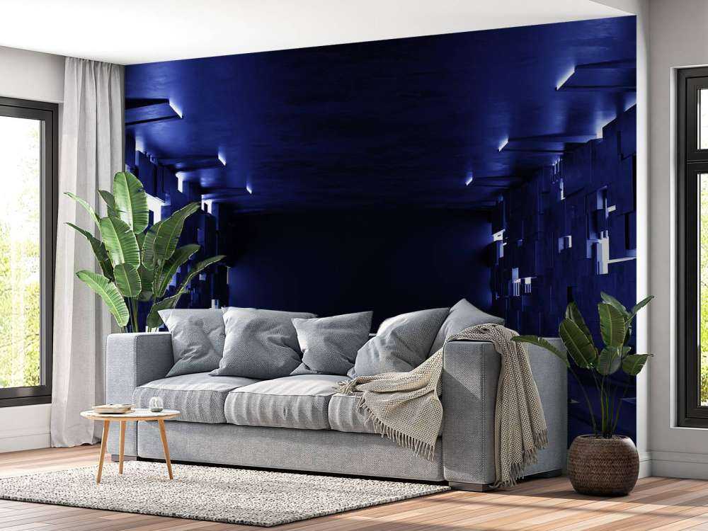 Modernes futuristisches Zimmer