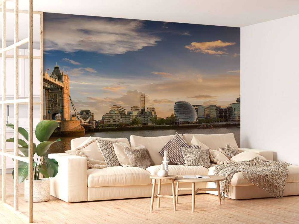 London Skyline mit Tower Bridge