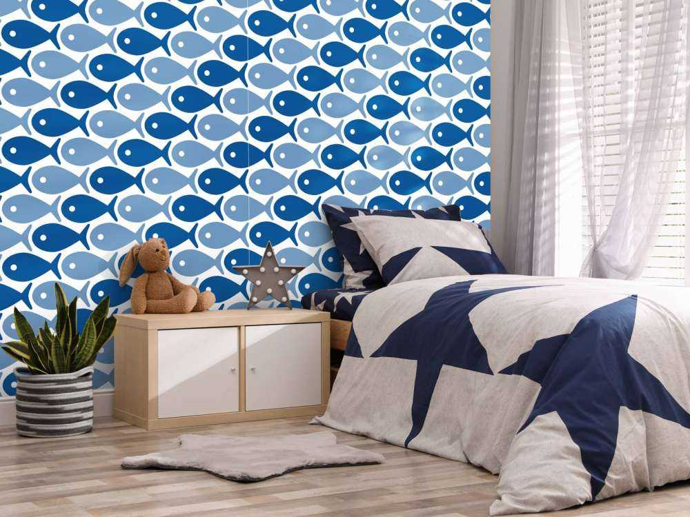 Blaue Fische
