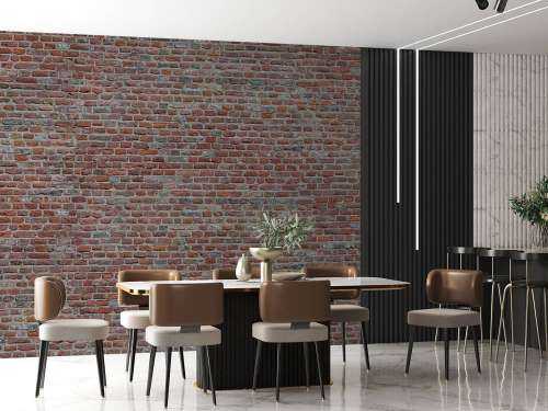 Restaurierte Wand