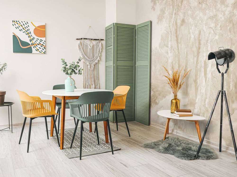 Waldlandschaft Beige Panorama