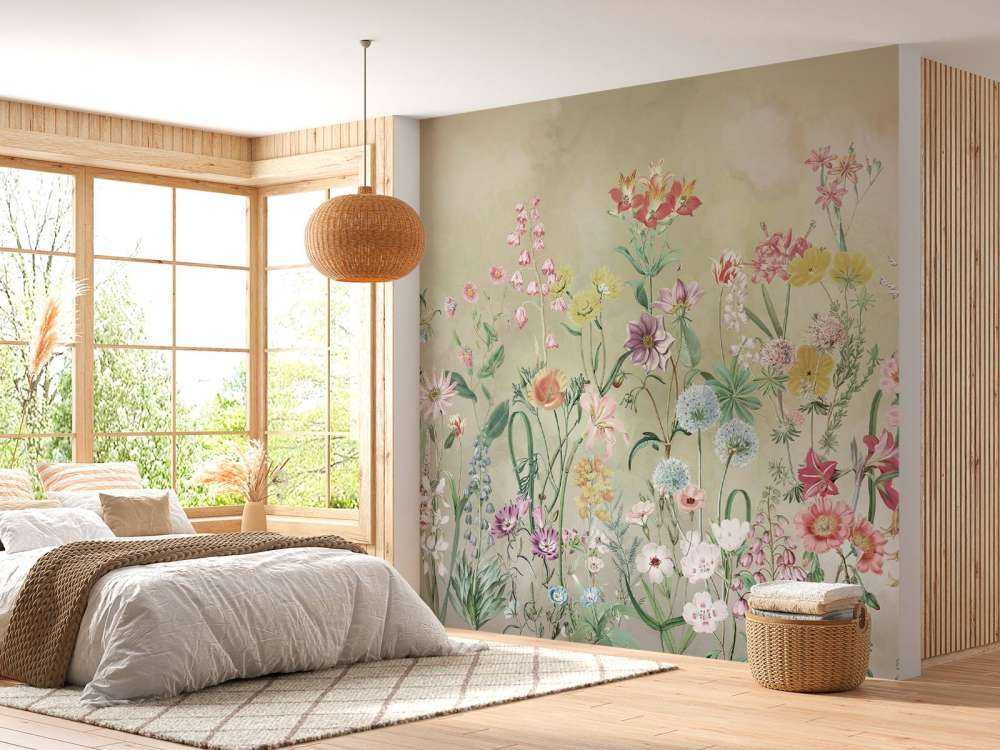 Pastell-Wildblumen-Symphonie
