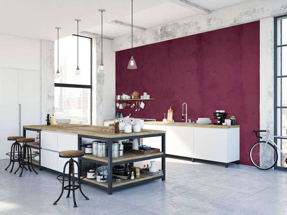 Violetter Beton