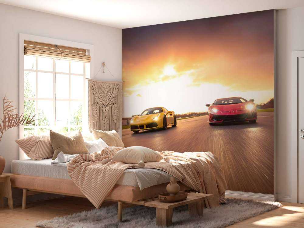 Ferrari gegen Lamborghini