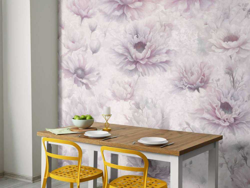 Romantische Wand Rosa