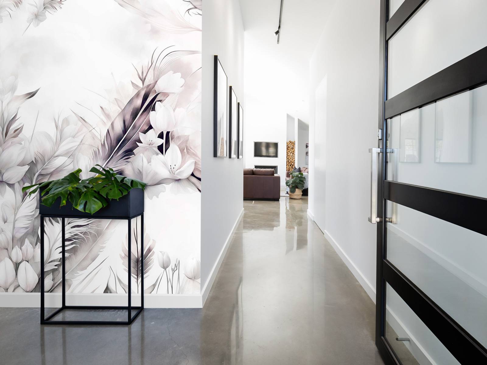 Tapeten für Wohnbereiche – Wandgestaltung für Wohnzimmer, Schlafzimmer \u0026  Co. – Unik Nordic, image size:1600x1200