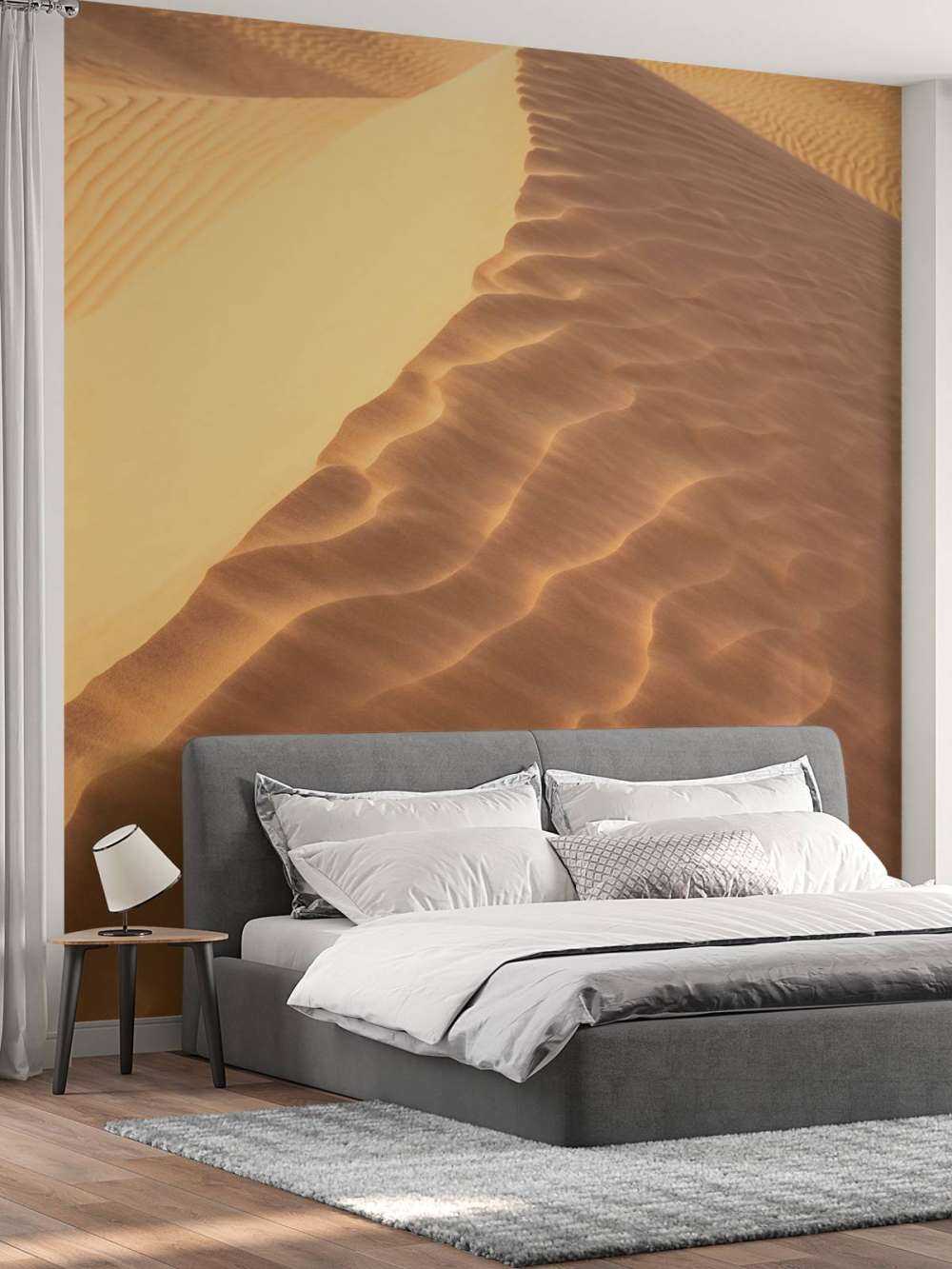 Sanddünen von oben