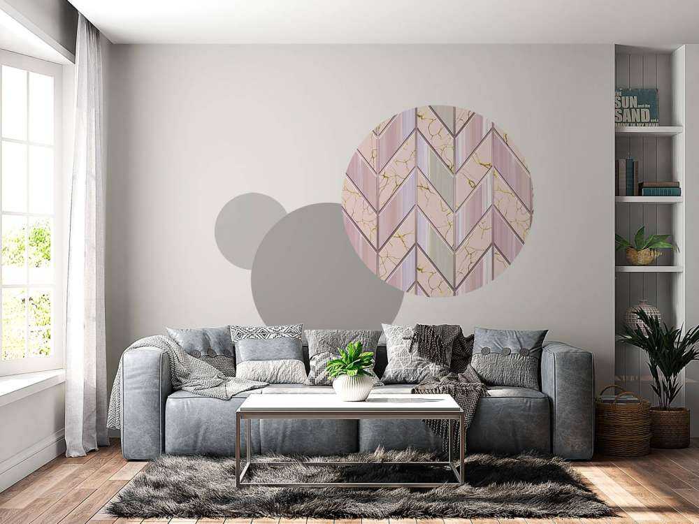 Fliesenmuster rosa