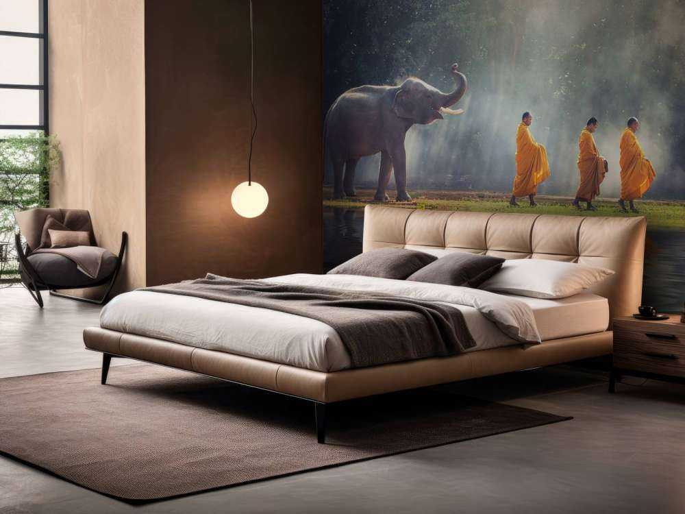 Elefant und Buddhisten
