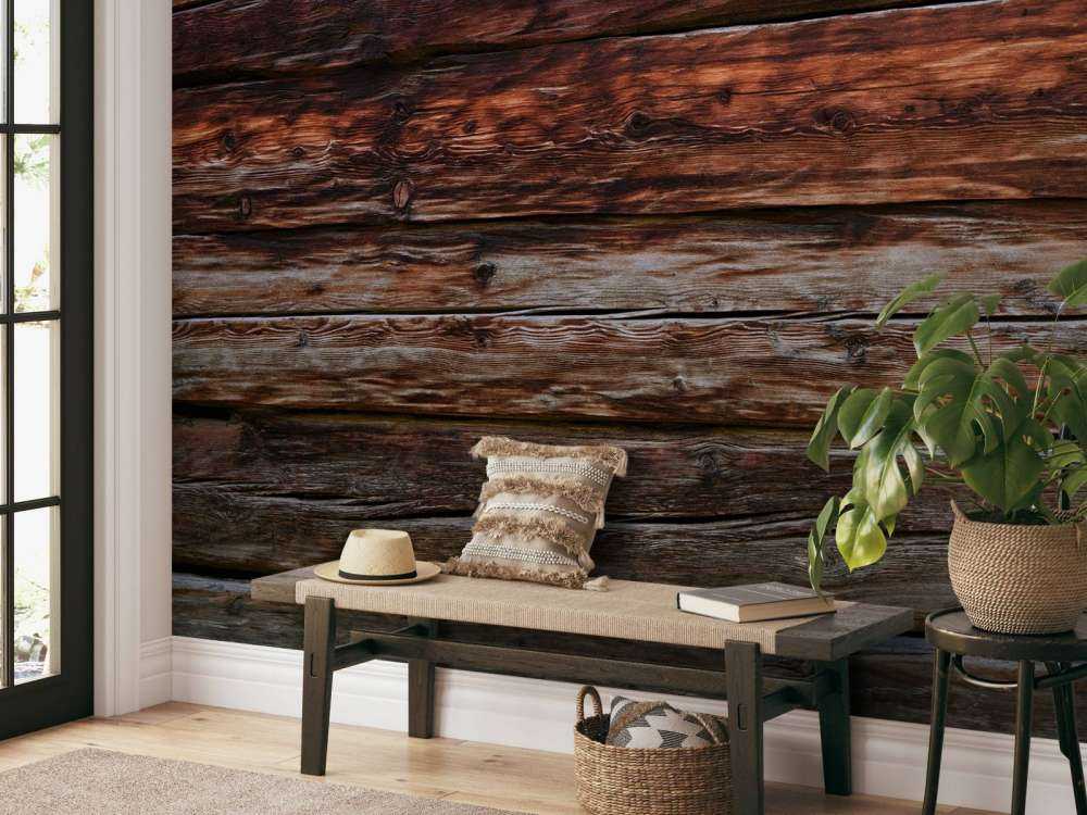 Verfärbtes Holz