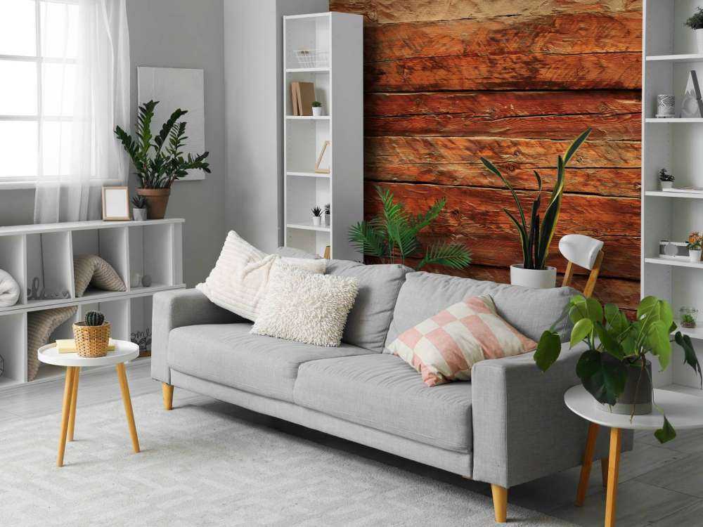 Holz mit grober Struktur