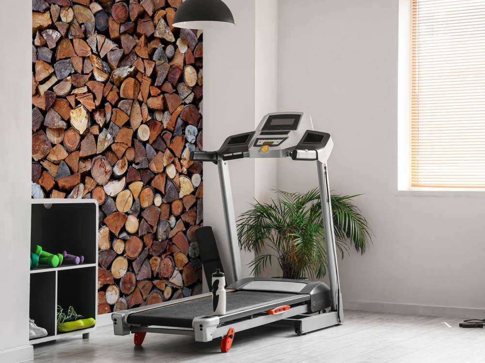 Gestapeltes Holz