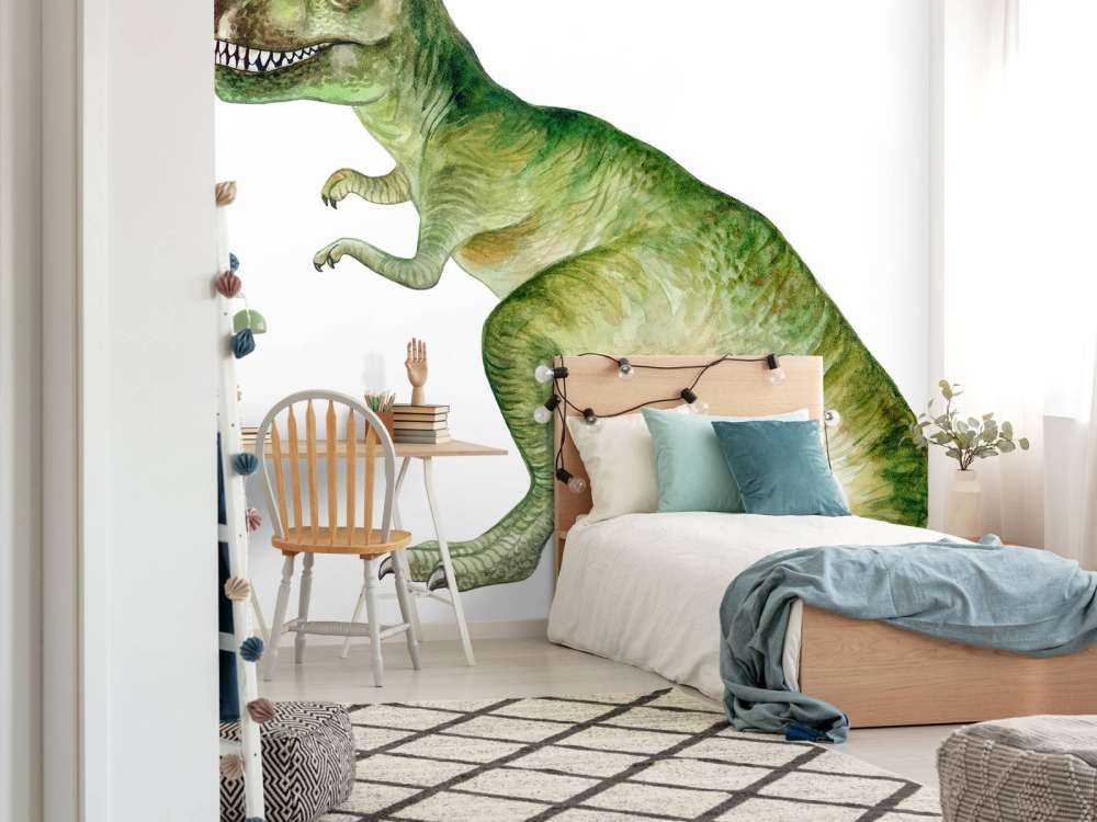 Tyrannosaurus aus Aquarellfarbe