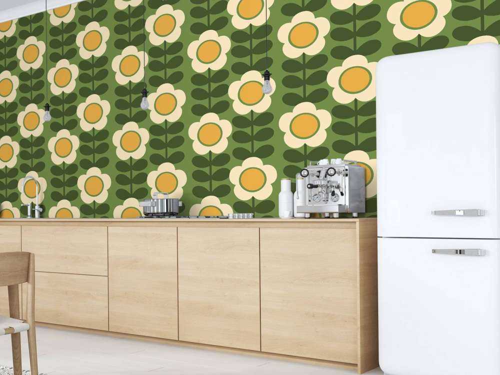 Retro Gänseblümchen