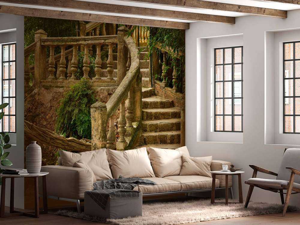 Alte Treppe nach oben