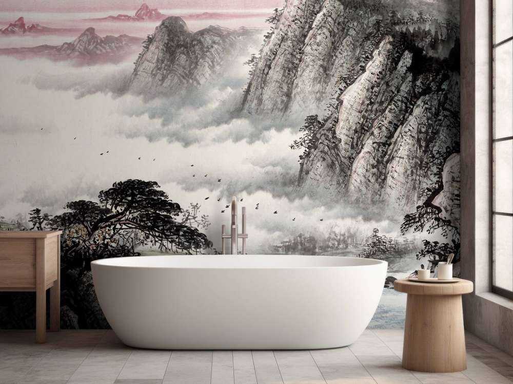 Chinesische Landschaft traditionell