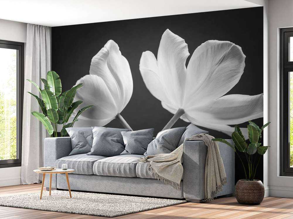 Gekreuzte Tulpen