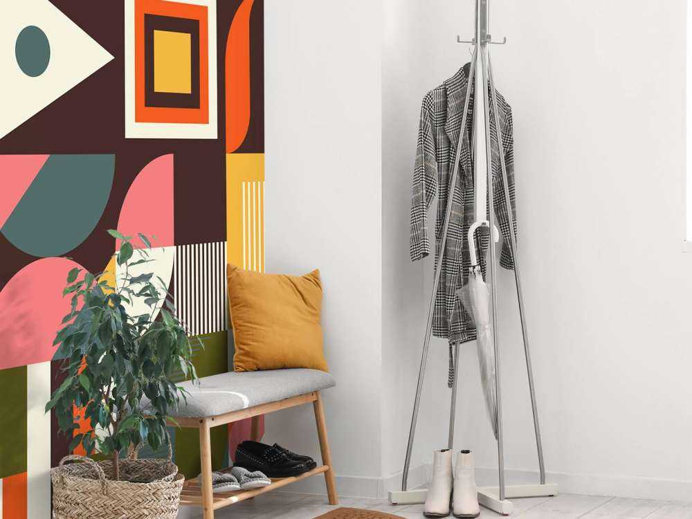 Bunte abstrakte Formen