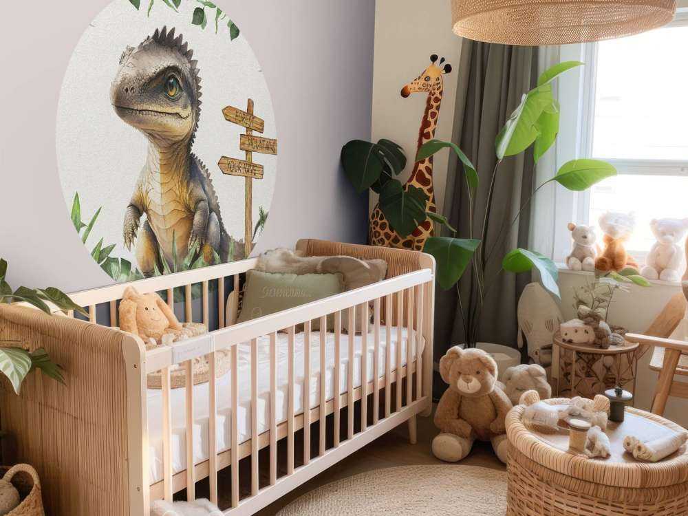 Baby-Spinosaurus im Dschungel