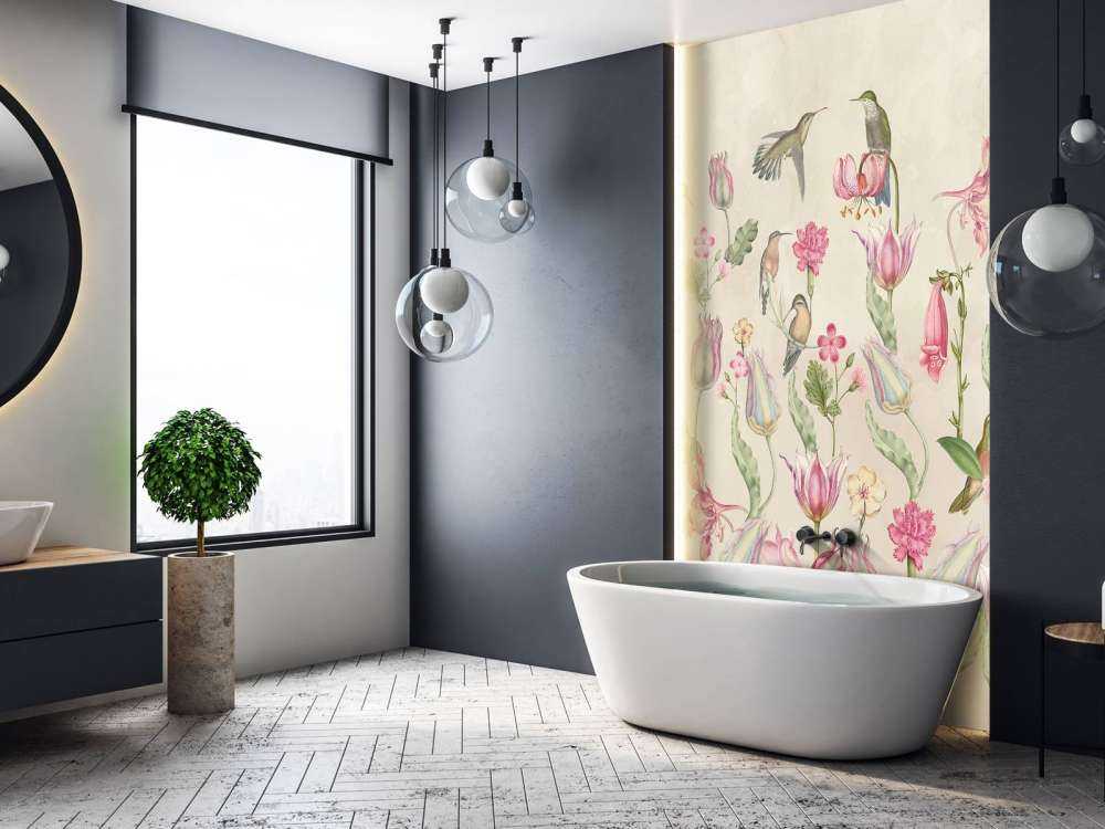 Frühling Kolibri Symphonie - Blush Cream Eleganz