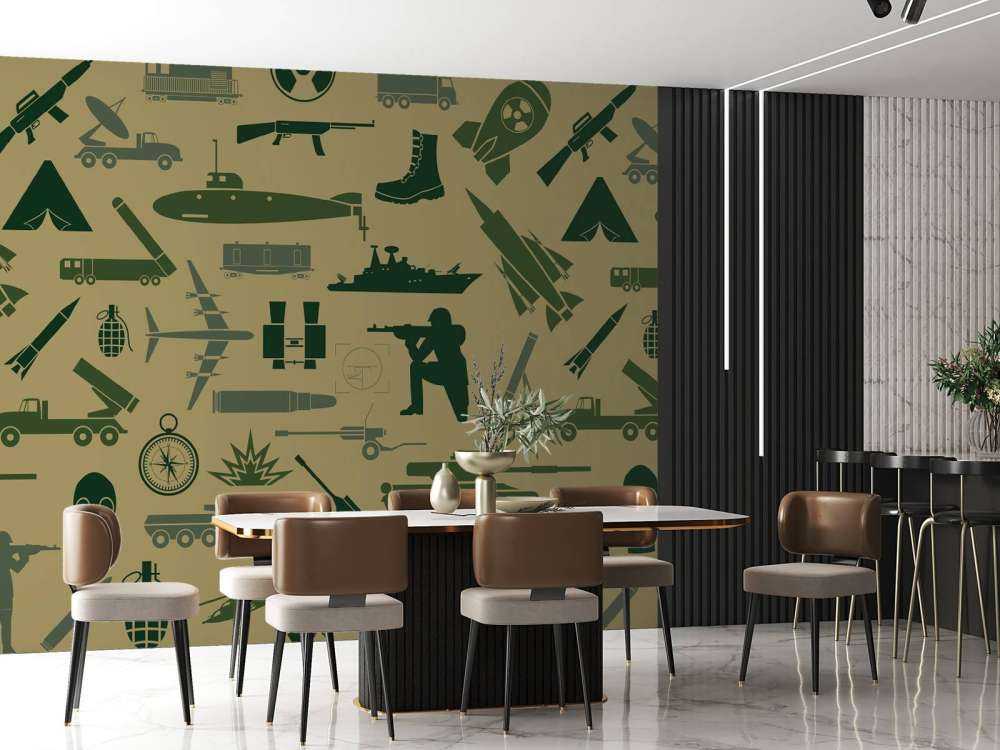 Militärische Darstellung