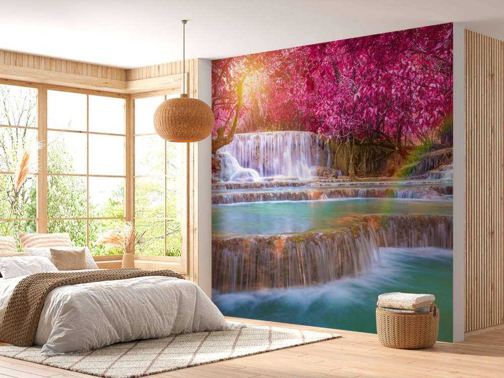 Wasserfall im Dschungel