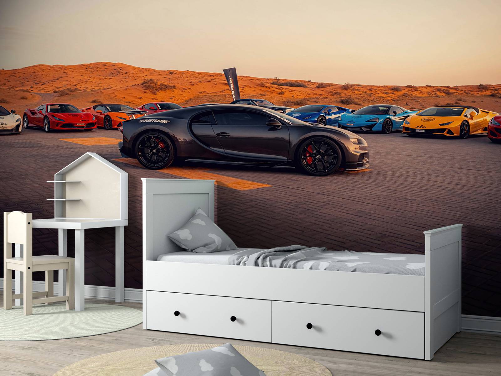 Bugatti Chiron und Freunde