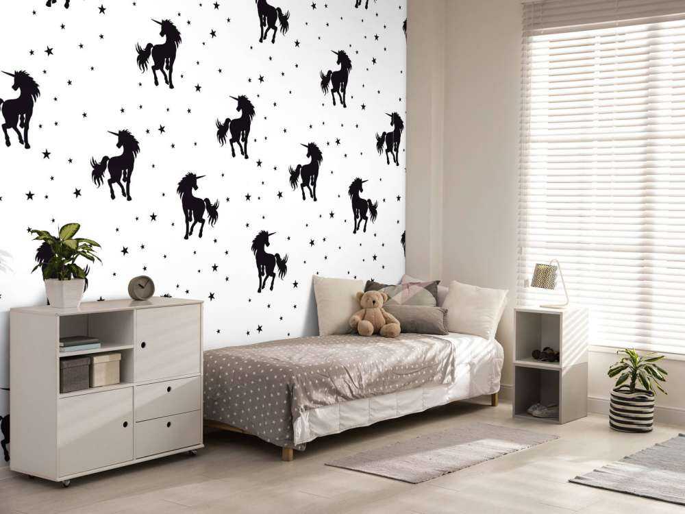 Fröhliche Einhörner